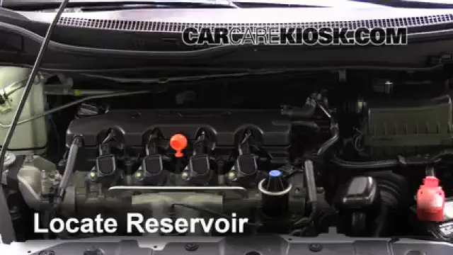 2014 Honda Civic LX 1.8L 4 Cyl. Sedan Líquido limpiaparabrisas Agregar líquido